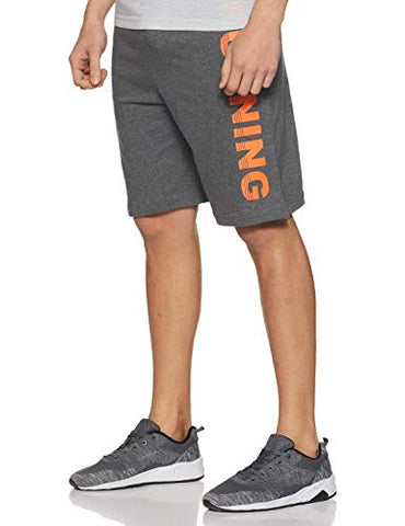 Image of Chromozome Men's Track Pants (N-169 Running Shorts_Charcoal_L)