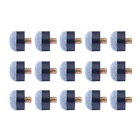 Image of AB Earth Set of 15 Screw-on Glue-on Tip Pool Cues 58 Inches Billiard House Bar Pool Sticks