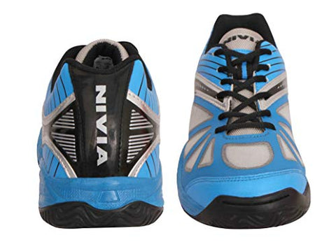 Image of Nivia 20907 Ray Mesh Blue Tennis Shoes (7)