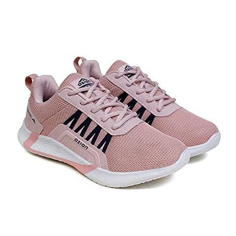 Image of ASIAN Women's Tokyo-01 Pink Mesh First Walker Shoe - 6