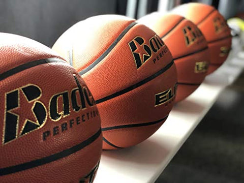 Image of Baden Elite Indoor Game Basketball - Size 7 (29.5"), orange