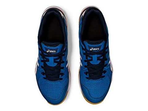 Image of ASICS Men's Gel-Rocket 10 Reborn Blue/White Sneaker (1071A054.401)