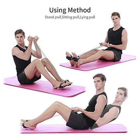 Image of Fitness India Tummy Trimmer & Toning Tube (Combo of 2) Waist Trimmer Body Toner Abs Exerciser Fat Buster Home Gym Home Exercise Equipment Abdominal Leg Hand Biceps Exerciser - Multicolor