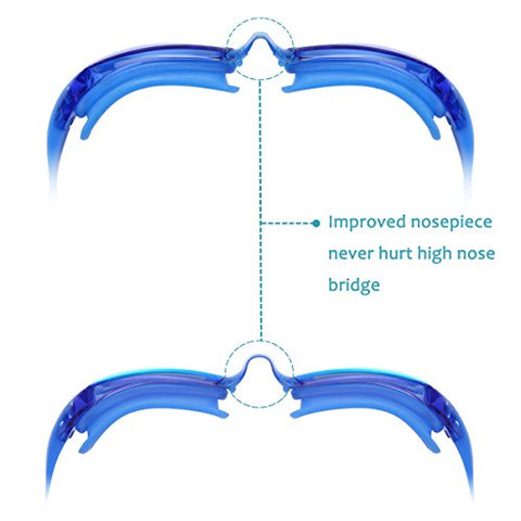 Image of Aegend Swim Goggles, Swimming Goggles No Leaking Anti Fog UV Protection Triathlon Swim Goggles with Free Protection Case for Adult Men Women Youth Kids Child, 9 choices