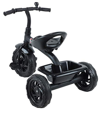 Image of Toyzoy Maple Lite Kids |Baby Trike |Tricycle with Detachable Bell for Age Group 1.5 to 5 Years, TZ-524 (Black)