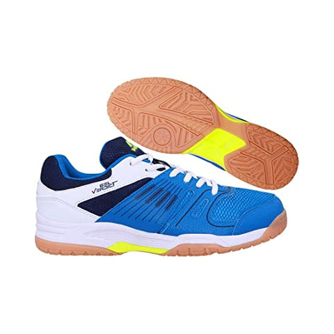 Image of Nivia Gel Verdict Badminton Shoes (Blue, White) (5)
