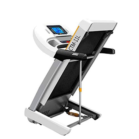 Image of Cockatoo CTM-11LPLUS 3HP - 6HP Peak DC Motorised Multi Function Treadmill for Home with Manual Incline, Max Speed 14Km/Hr, Max User Weight 130Kg(Free Installation Assistance)