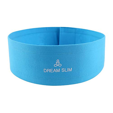 Image of DREAM SLIM Activewear Breast Support Band No-Bounce Extra Sports Bras for Women Adjustable Sports Bra Strap (Blue, S)