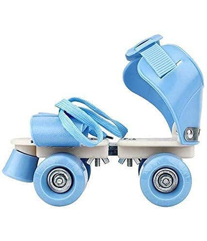 Image of BAGHWALE PRODUCTS Sterling Adjustable Roller Skates for Kids Junior Girls Boys Outdoor Sports Games Adjustable Size 16 CMT. to 21 CMT