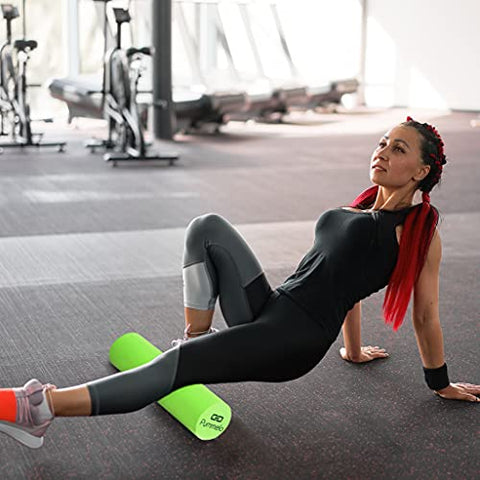 Image of Pummelo Foam Roller for deep Tissue Massage for Muscle Fitness Exercise Therapy Yoga with Bag Medium with Multi Trigger Point and Soft 2 in 1