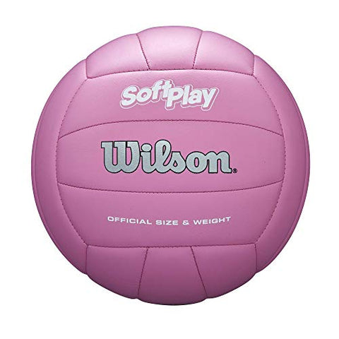 Image of Wilson Outdoor Soft Play Volleyball (Pink)