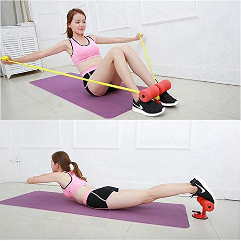 Image of Cartshopper Home Fitness Equipment Sit-ups and Push-ups Assistant Device Lose Weight Gym Workout Abdominal curl Exercise with Suction Cup