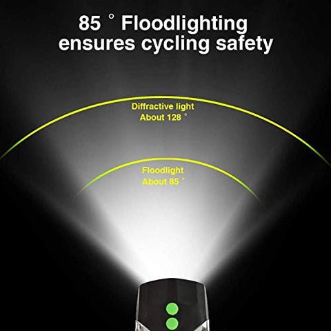 Image of Strauss Bicycle LED Headlight with Horn