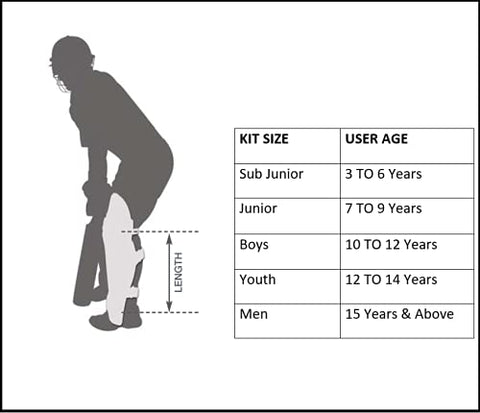 Image of Klapp Smart Addition Popular Willow Cricket Kit with Stumps and Cricket Ball for Boys and Adult (Multicolour, 5)
