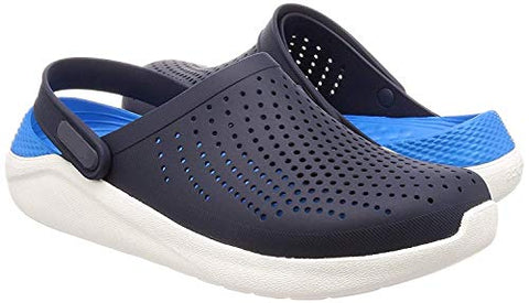 Image of Zerol Rubber Casual Sandals for Mens/Boys, Slippers & Flip Flops clog02 NblueRblue8 UK/India (42 EU)