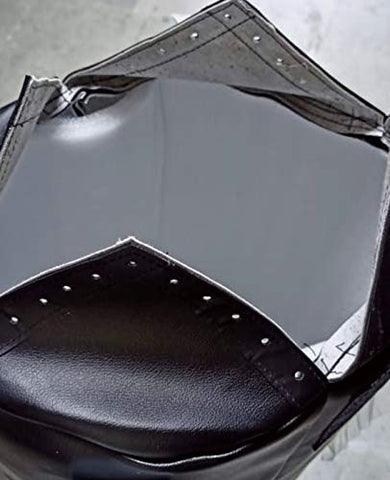 Image of LEW 4FT Filled Heavy Haptex Leather Punch Bag Boxing MMA Sparring Punching Training Kick Boxing Muay Thai with Hanging Chain