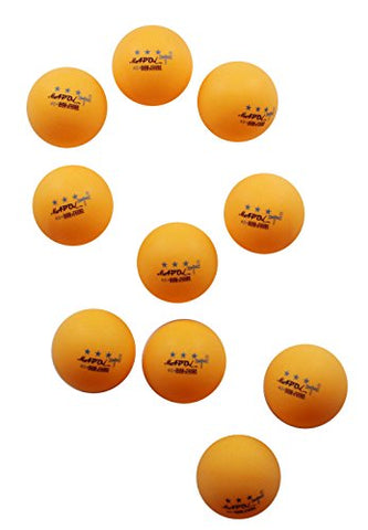 Image of mapol Regail 50 Yellow 3-star Table Tennis Advanced Training Ping Pong Balls (40 mm)