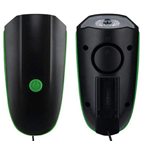 Image of RYLAN USB Rechargeable Bike Horn and Light 140 DB with Light 3 Modes Super Bright 250 Lumens (Black)
