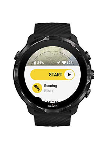 Image of SUUNTO 7 Black Lime, GPS Versatile Sports Watch with Google Wear OS, 24x7 Activity and Sleep Tracking