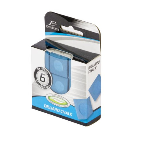 Image of EastPoint Sports Billiard Pool Chalk - Improves Accuracy and Ball Control - Includes 6 Chalk Cubes