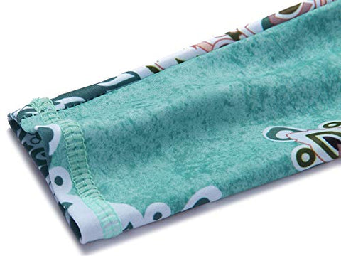 Image of Caracilia Long Sleeve Rashgurad Swimsuit UPF 50+ Kids Swimwear Sunsuits with Zipper ZWY29-T05-XS