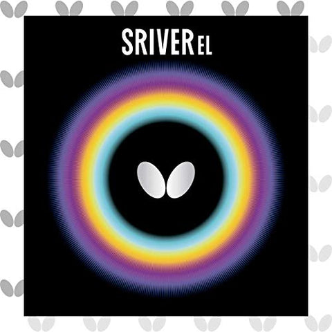 Image of Butterfly 2.1 Sriver-EL Rubber, Red