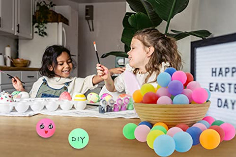 Image of 50Pcs/Pack Colored Ping Pong Balls 40mm 2.4g Entertainment Table Tennis Balls Mixed Colors for Game and Advertising