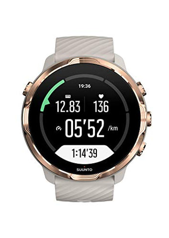 Image of SUUNTO 7 Sandstone Rosegold, GPS Versatile Sports Watch with Google Wear OS, 24x7 Activity and Sleep Tracking