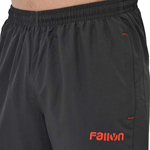 Image of Fallyn Men's Polyester Regular Fit Track Suit for Men Sports Suits for Boys Stylish Trekking Suit Running Suit Warm for Body (Dark Grey_X-Large)