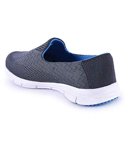Image of Campus Crown-2 LGRY/Sky Running Shoes for Women -7 UK/India
