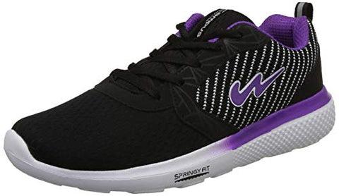 Image of Campus Women's Black Running Shoes-7 UK/India (41 EU) (Liana)