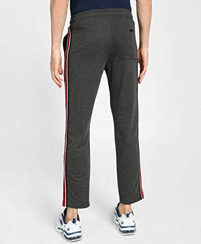 Image of Spunk by FBB Men's Regular Fit Track Pants (1001957378_Anthra_Xx-Large)