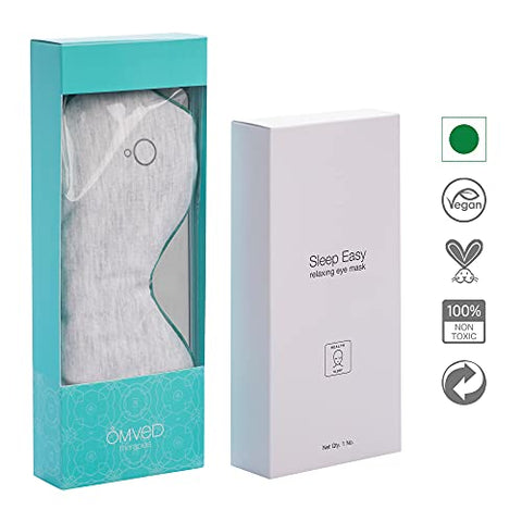 Image of Omved SLEEP EASY Relaxing Travel Eye Mask with Mild Aroma of Herbs and Essential Oils