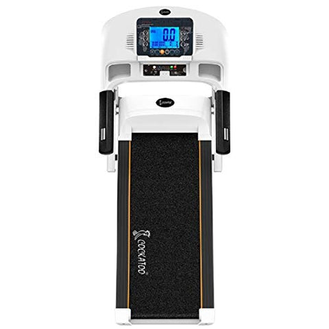 Image of Cockatoo CTM-11LPLUS 3HP - 6HP Peak DC Motorised Multi Function Treadmill for Home with Manual Incline, Max Speed 14Km/Hr, Max User Weight 130Kg(Free Installation Assistance)