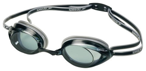 Image of Speedo Vanquisher 2.0 Swim Goggle (Smoke/Smoke, One Size)