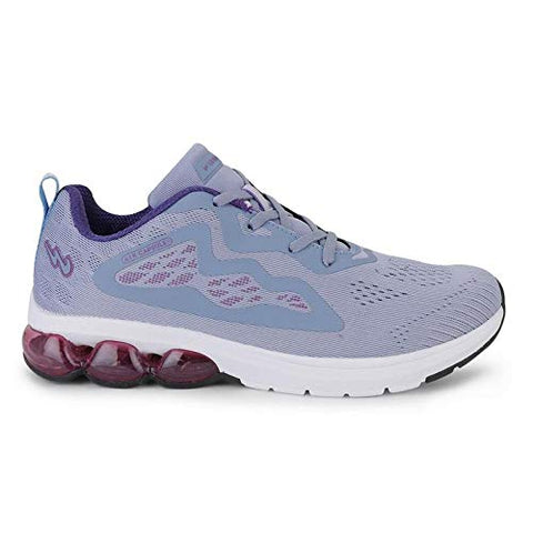 Image of Campus Women's Passion STL Gry/Prpl Running Shoes-5 UK (38 EU) (5G-705)