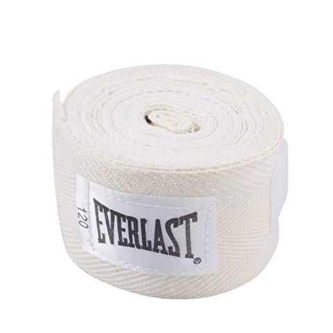 Image of Everlast - 4455WHT Boxing Hand Wraps White 120