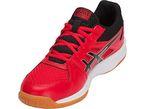 Image of ASICS Men's Upcourt 3 Classic Red/Black Badminton Shoes-8 UK (1071A019.602)