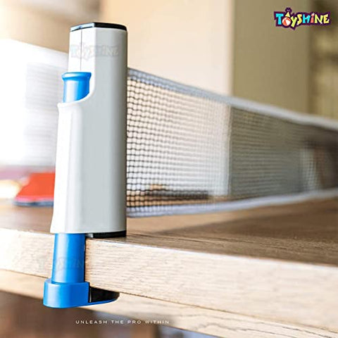 Image of Toyshine Portable Ping Pong Net – Retractable Table Tennis Net for Any Table ,Color May vary (SSTP)