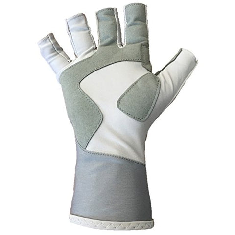 Image of Glacier Glove Islamorada Gray Sungloves, Small