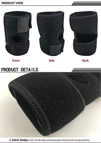 Image of SKUDGEAR Adjustable Elbow Support Brace, Perfect Strap Sleeve for Pain Relief, Sports, Gym Workout for both Men and Women (Free Size)