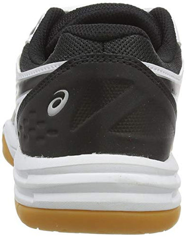 Image of ASICS Women's Upcourt 4 White/Black Indoor Court Shoes-7 UK (40.5 EU) (9 US) (1072A055)