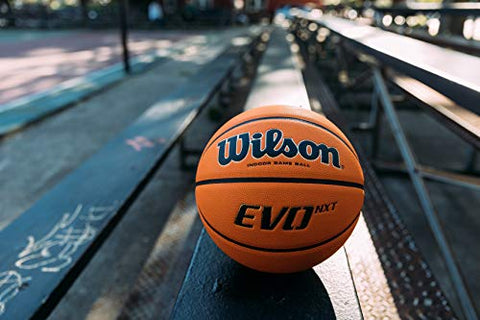 Image of Wilson Evo NXT Indoor Game Basketball - Official 29.5"
