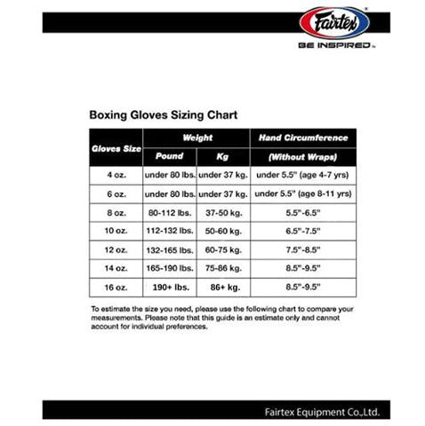 Image of Fairtex Muay Thai Boxing Gloves. BGV1-BR Breathable Gloves