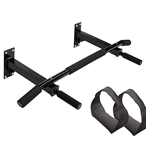 Image of Protoner Wall Mounting Chin Up Bar and Ab Strap Combo