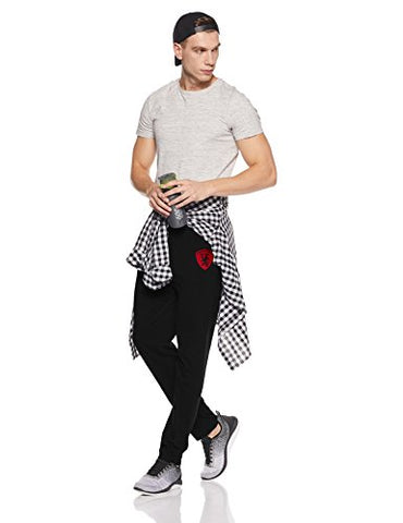 Image of Chromozome Men's Slim Fit Track pants(S6762-Black-S_Black_Small)