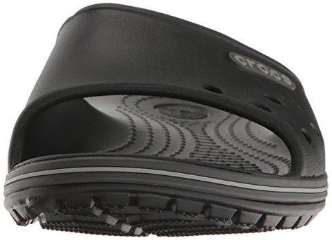 Image of crocs Unisex-Adult Crocband Ii Slide Black/Graphite Slipper-7 Men/ 8 UK Women (M8W10) (204108)