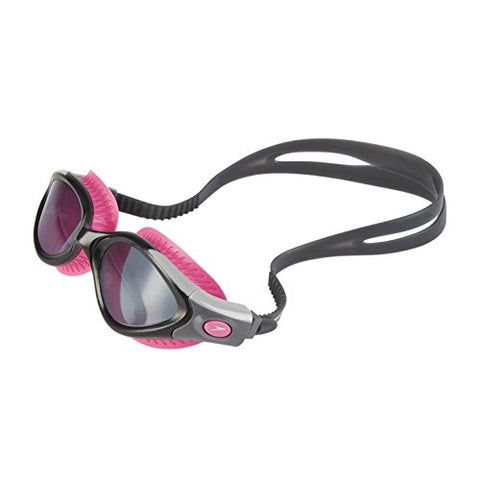Image of Speedo 811314B980 Futura Biofuse Female Goggles, 1SZ (Pink)