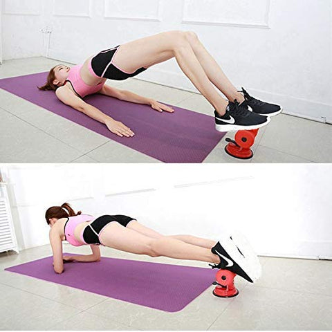 Image of Pravyta Sit-Up Bar Home Fitness Equipment Sit-ups and Push-ups Assistant Device Lose Weight Gym Workout Abdominal curl Leg Muscle Training Exercise with Suction Cup