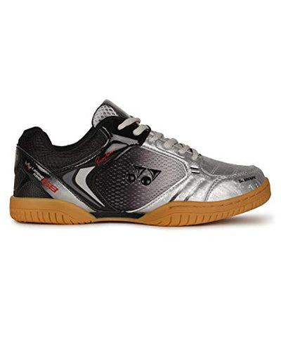 Image of YONEX Legend King 68 Badminton Shoes (Silver/Black, 8 UK)